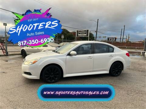 2011 Subaru Legacy for sale at Shooters Auto Sales in Fort Worth TX