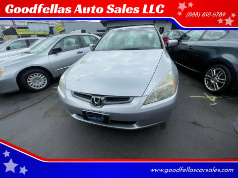 2005 Honda Accord for sale at Goodfellas Auto Sales LLC in Clifton NJ