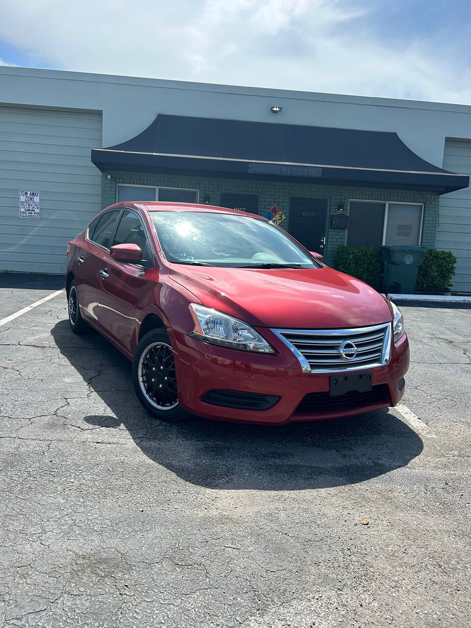 2014 Nissan Sentra for sale at ALPHA AUTOMOTIVE SALES in Oakland Park, FL