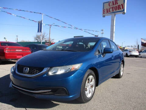 2015 Honda Civic for sale at CAR FACTORY S in Oklahoma City OK