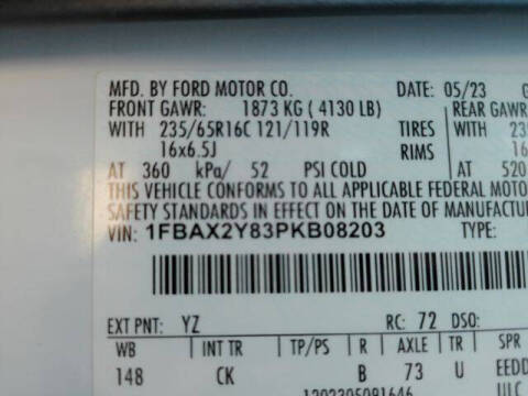 2023 Ford Transit 350 XLT