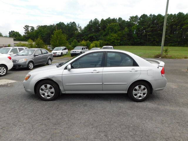 Silver 2009 Kia Spectra EX EX 4dr Sedan 4A 2