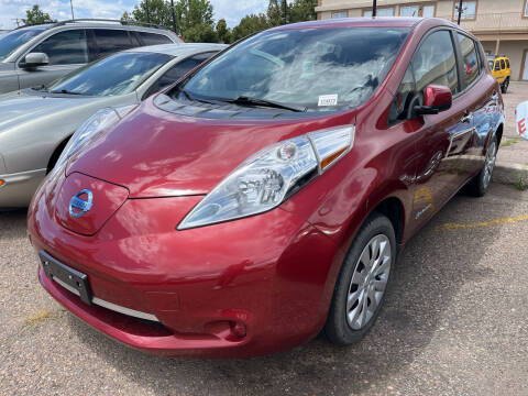 2015 Nissan LEAF for sale at First Class Motors in Greeley CO