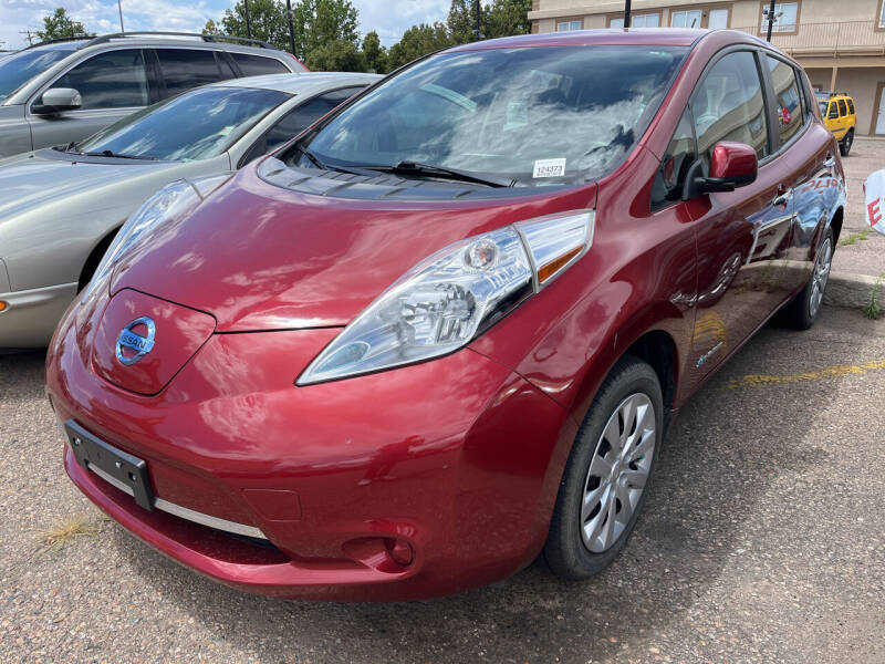 2015 Nissan LEAF for sale at First Class Motors in Greeley CO