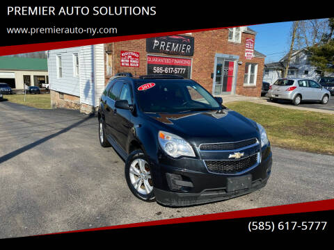 2012 Chevrolet Equinox for sale at PREMIER AUTO SOLUTIONS in Spencerport NY