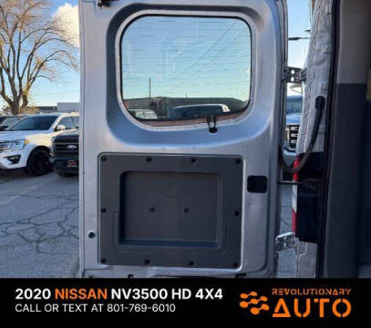 2020 Nissan NV 3500 HD SL