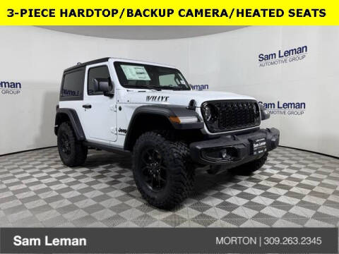 2025 Jeep Wrangler for sale at Sam Leman CDJRF Morton in Morton IL