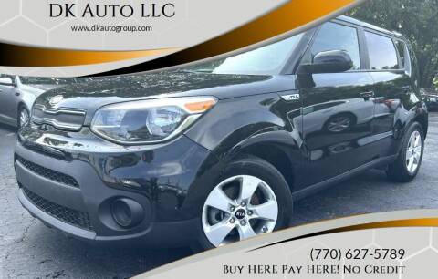 2019 Kia Soul for sale at DK Auto LLC in Stone Mountain GA