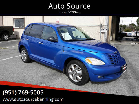 2004 Chrysler PT Cruiser for sale at Auto Source in Banning CA