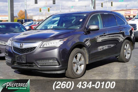 2016 Acura MDX for sale at Preferred Auto Fort Wayne in Fort Wayne IN