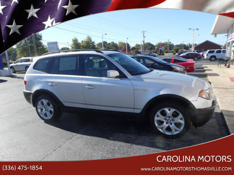 2005 BMW X3 for sale at Carolina Motors in Thomasville NC