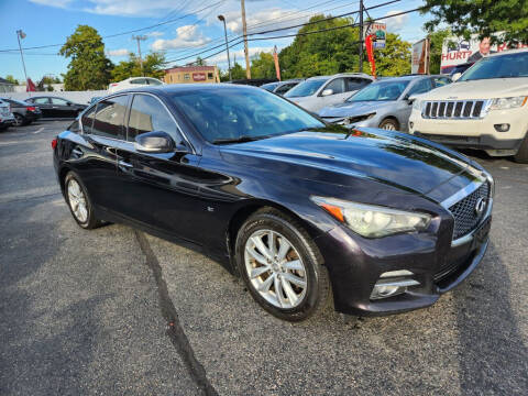2014 Infiniti Q50 for sale at Gemini Auto Sales in Providence RI
