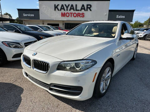 2014 BMW 5 Series for sale at KAYALAR MOTORS in Houston TX