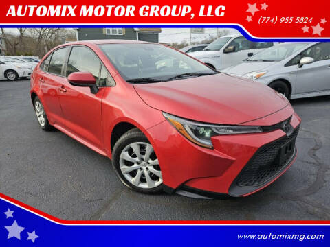 2020 Toyota Corolla for sale at AUTOMIX MOTOR GROUP, LLC in Swansea MA