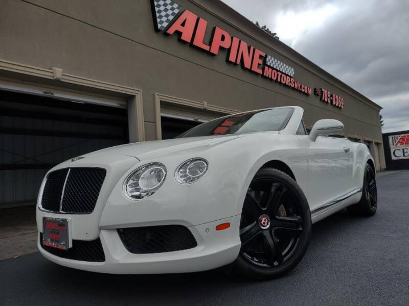 2013 Bentley Continental for sale at Alpine Motors Certified Pre-Owned in Wantagh NY