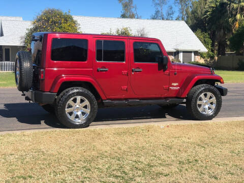2012 Jeep Wrangler Unlimited for sale at Scottsdale Collector Car Sales in Tempe AZ