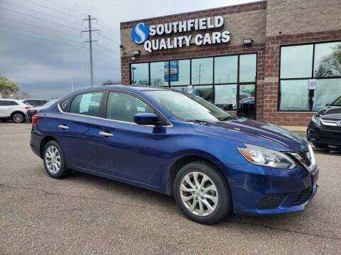 2019 Nissan Sentra for sale at SOUTHFIELD QUALITY CARS in Detroit MI