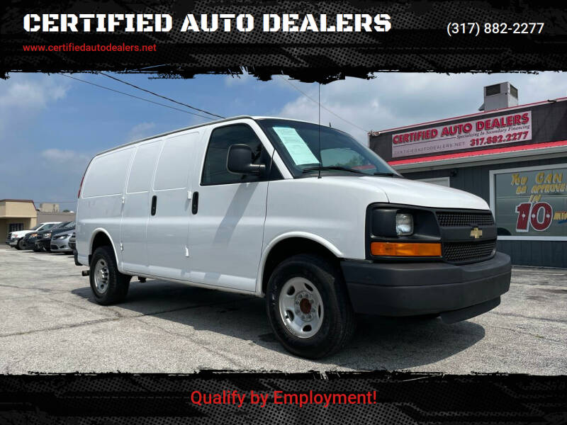 2015 Chevrolet Express for sale at CERTIFIED AUTO DEALERS in Greenwood IN