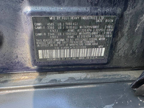 2014 Subaru Outback 2.5i