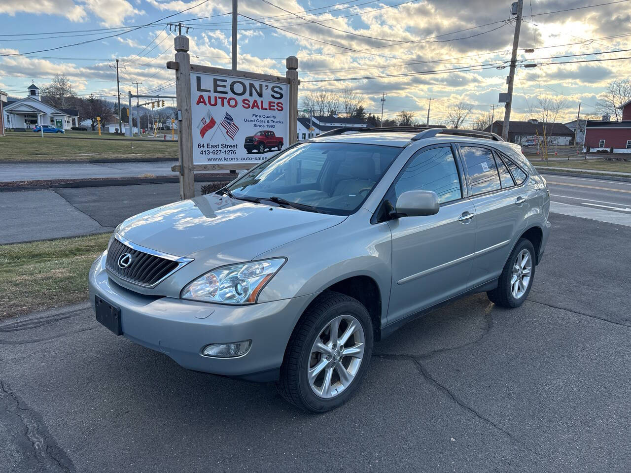 Silver 2009 Lexus RX 350 Base AWD 4dr SUV 1