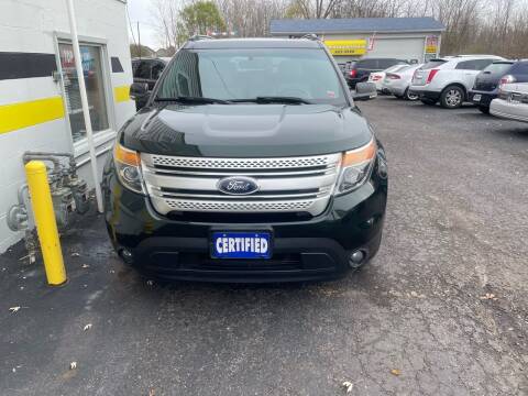 2013 Ford Explorer for sale at Colby Auto Sales in Lockport NY