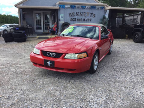 2004 Ford Mustang for sale at Bennett Etc. in Richburg SC