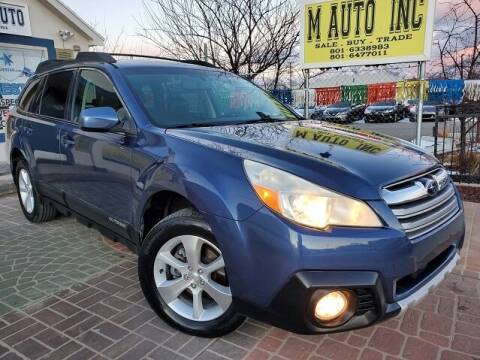2014 Subaru Outback for sale at M AUTO, INC in Millcreek UT