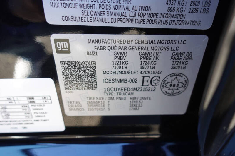 2021 Chevrolet Silverado 1500 RST