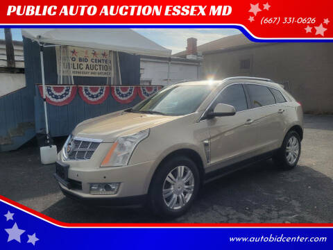 2011 Cadillac SRX for sale at PUBLIC AUTO AUCTION ESSEX MD in Essex MD