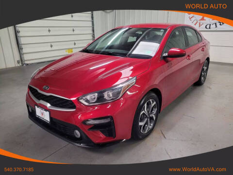 2020 Kia Forte for sale at World Auto in Fredericksburg VA