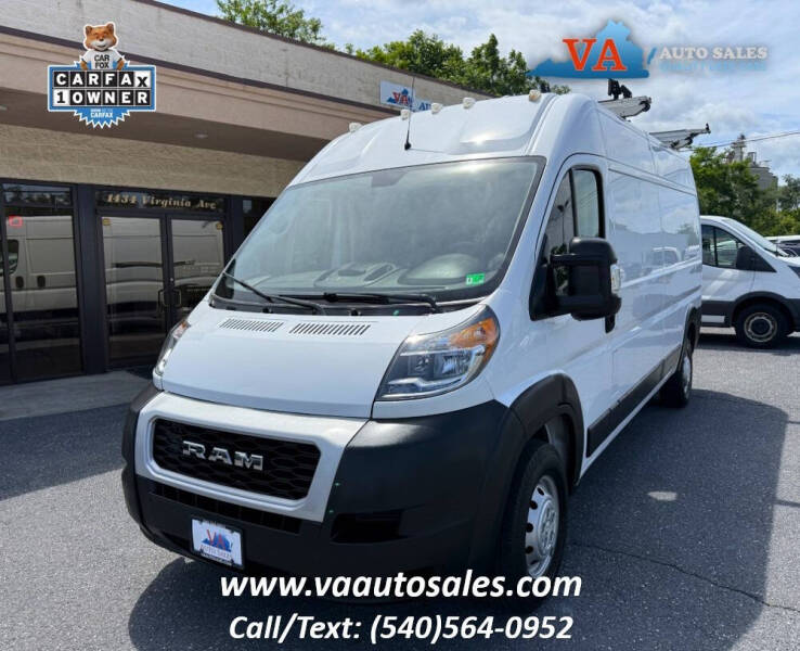 2019 RAM ProMaster for sale at Va Auto Sales in Harrisonburg VA