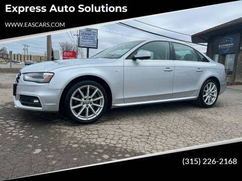 2014 Audi A4 for sale at Express Auto Solutions in Rochester NY