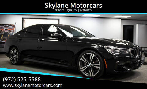 2016 BMW 7 Series for sale at Skylane Motorcars in Carrollton TX