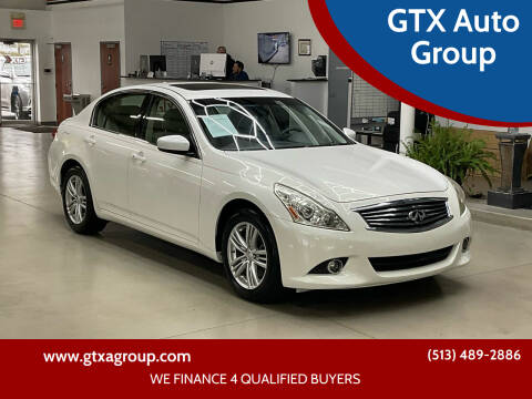 2012 Infiniti G37 Sedan for sale at GTX Auto Group in West Chester OH