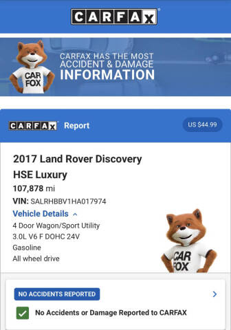 2017 Land Rover Discovery HSE Luxury