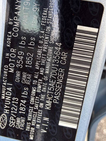 2013 Hyundai Accent GS