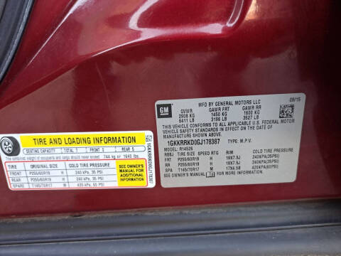 2016 GMC Acadia SLT-1