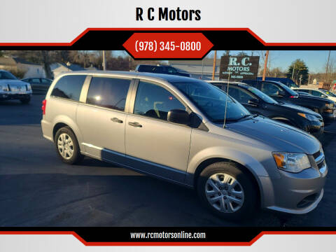 2019 Dodge Grand Caravan for sale at R C Motors in Lunenburg MA