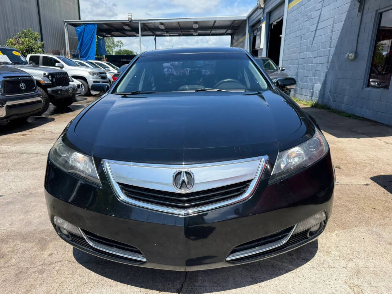 Black 2012 Acura TL SH-AWD w/Tech SH-AWD 4dr Sedan 6A w/Technology Package 2