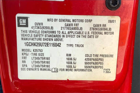 2002 Chevrolet Silverado 2500HD