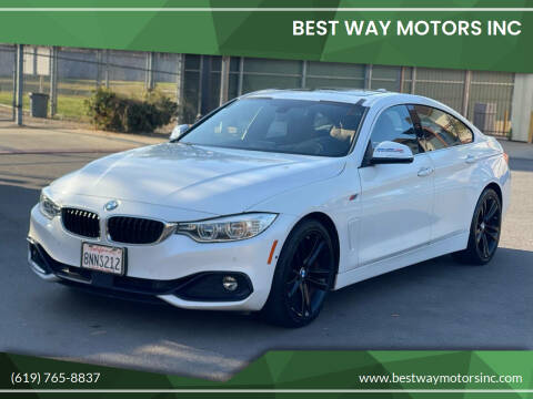 2016 BMW 4 Series for sale at BEST WAY MOTORS INC in San Diego CA