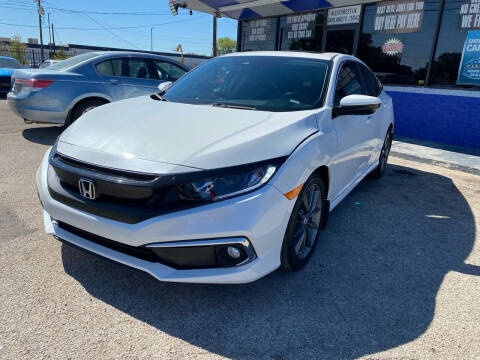 2020 Honda Civic for sale at Cow Boys Auto Sales LLC in Garland TX