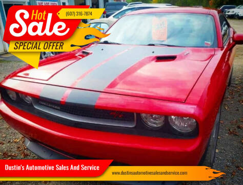 2013 Dodge Challenger for sale at Dustin's Automotive Sales And Service in Cherry Valley NY