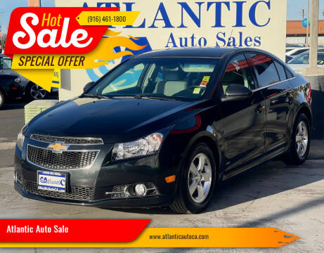 2012 Chevrolet Cruze for sale at Atlantic Auto Sale in Sacramento CA