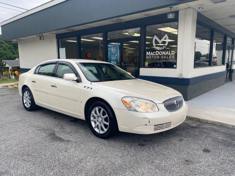 2008 Buick Lucerne for sale at MacDonald Motor Sales in High Point NC