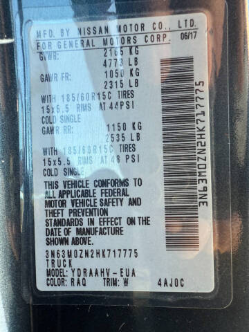 2017 Chevrolet City Express LT