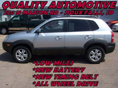 2007 Hyundai Tucson for sale at Quality Automotive in Sioux Falls SD