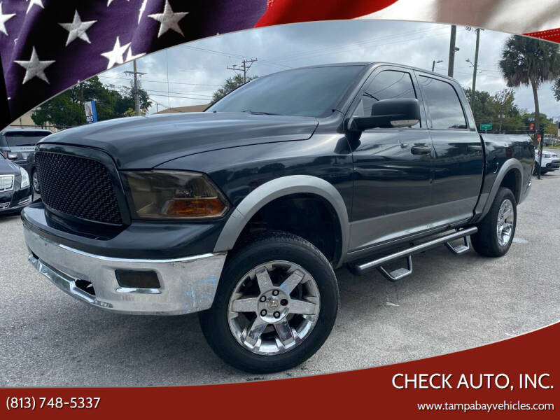 2009 Dodge Ram Pickup 1500 for sale at CHECK AUTO, INC. in Tampa FL
