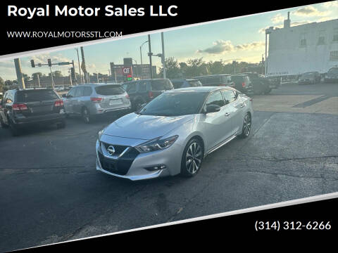 2016 Nissan Maxima for sale at Royal Motor Sales LLC in Saint Louis MO