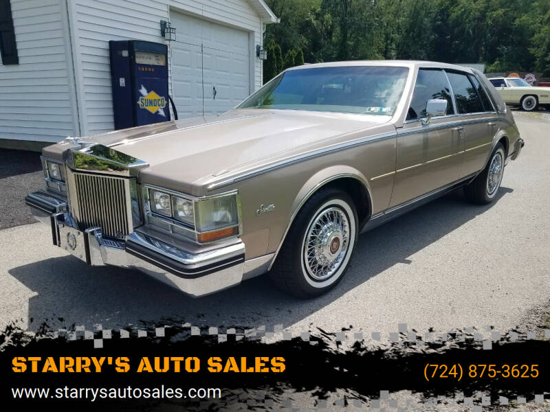 1985 Cadillac Seville for sale at STARRY'S AUTO SALES in New Alexandria PA